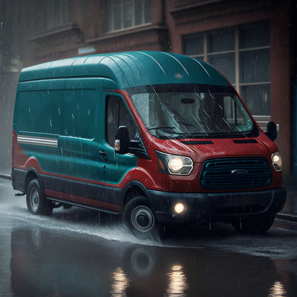 ford transit van rubber rugged floor mats