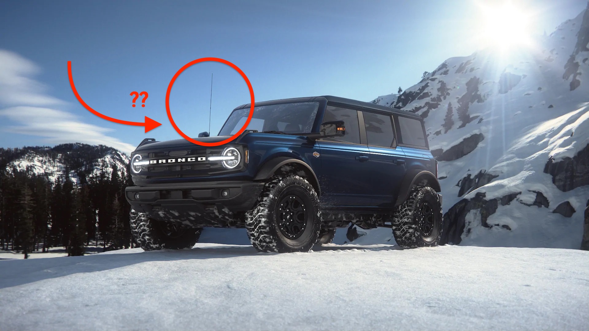 best short stubby antennas for ford bronco suv