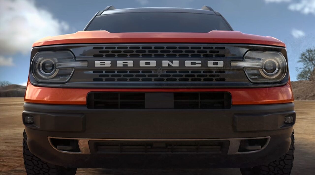 bronco sport badlands front grille